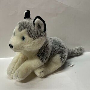 Husky Dog Stuffed Animal Toy Plush 11" Animal Alley